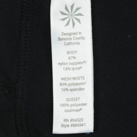 Athleta Acceleration Women's Small Black 2 in 1 Skirted Athletic Capri Leggings - Picture 9 of 10